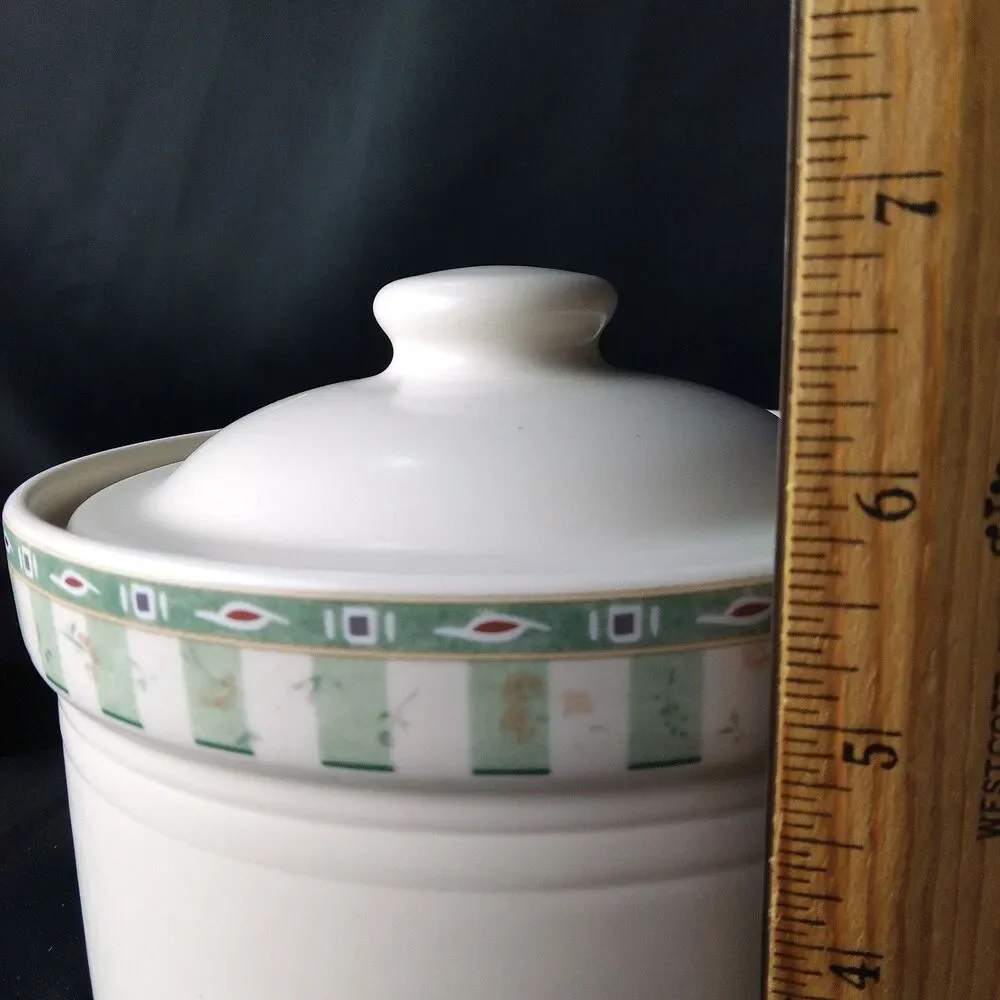 PFALTZGRAFF NATUREWOOD PORTFOLIO CANISTER COOKIE JAR 7''